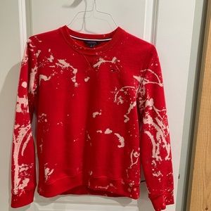 bleached sweatshirt can go down on price